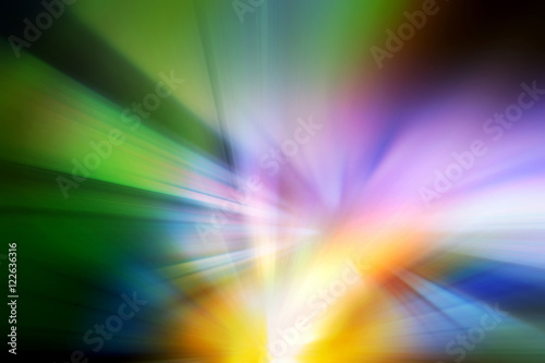 Abstract background in green, purple, yellow and blue colors