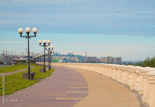 Konstfotografi View on the Upper Volga embankment in Nizhny Novgorod