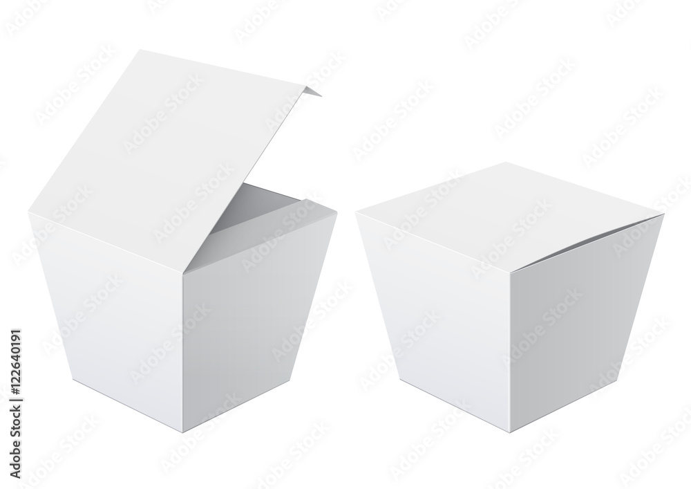White Package Cardboard Box set White Package Cardboard Box set