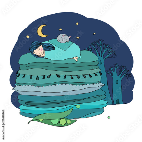 Princess on the Pea.