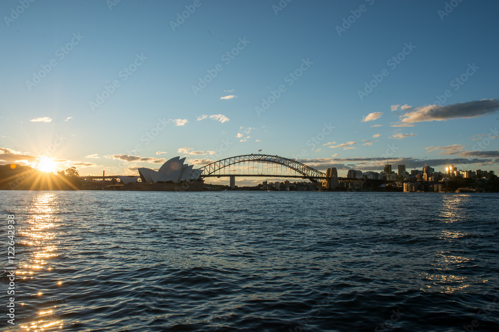 Naklejka premium View from Sydney city, Australia