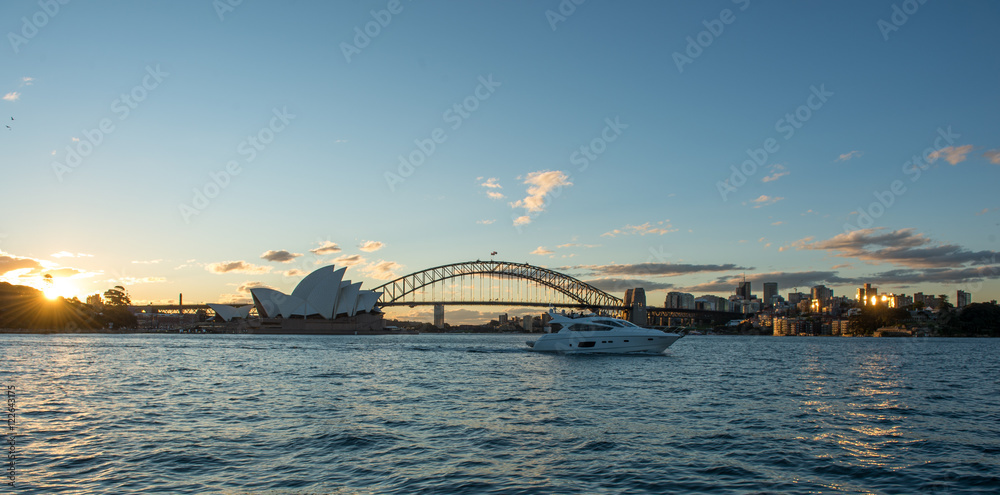 View from Sydney city, Australia