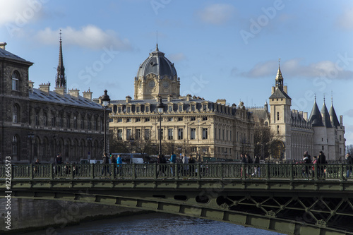 Paris Pont Seine