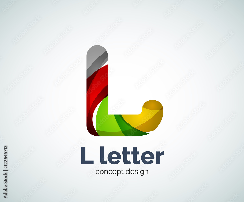 Fototapeta premium Letter L logo