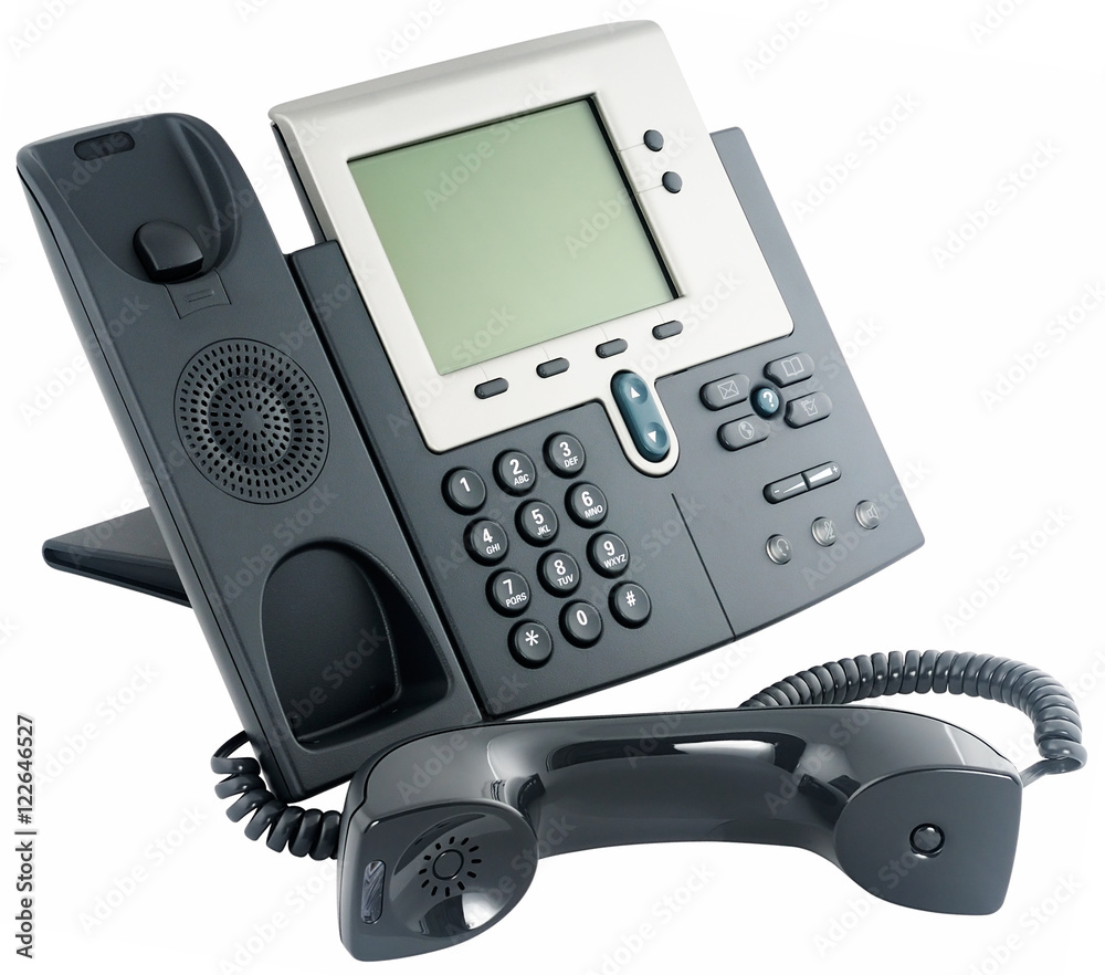 Digital telephone set, off-hook Digital telephone set, off-hook