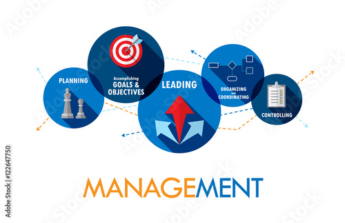 MANAGEMENT Vector Concept Icons