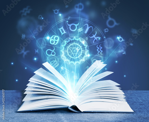 Wallpaper Mural astrology magic book Torontodigital.ca