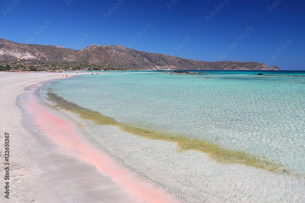 Crete pink sand - Elafonissi