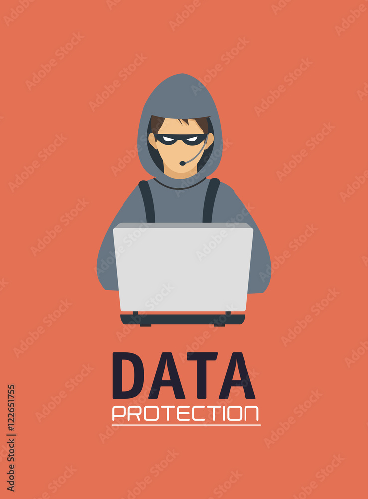 hacker and virtual security system icons image vector illustration design hacker and virtual security system icons image vector illustration design