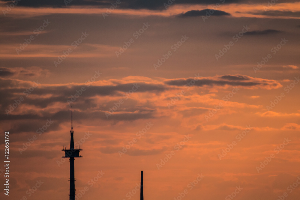 Obraz premium Abendrot