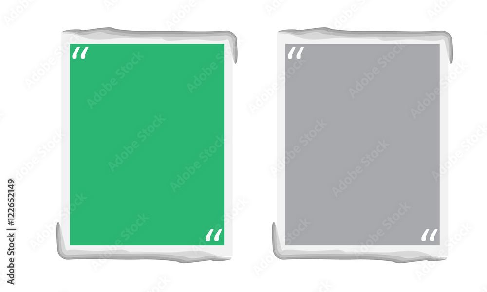 Vector Quote Box with Grunge style text box Vector Quote Box with Grunge style text box