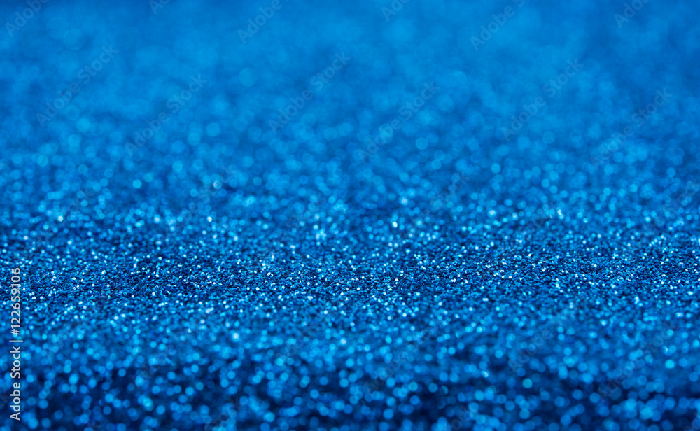 Obraz premium Christmas background with blue shine