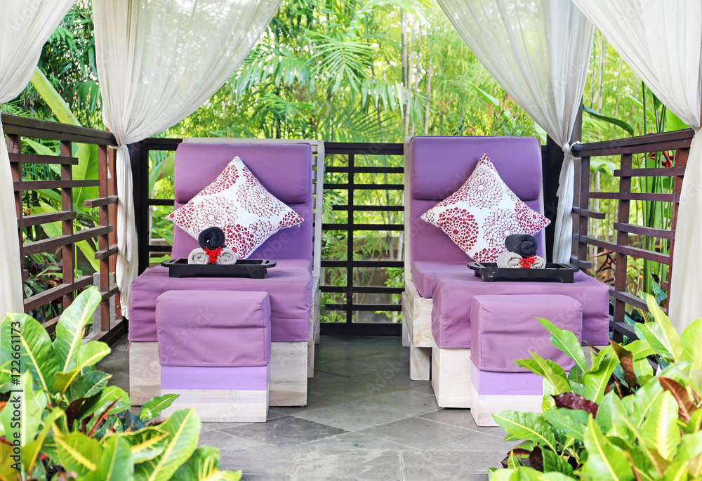 Spa Massage Room In The Garden Stock Photo Adobe Stock black-and-white-ios-app-icons