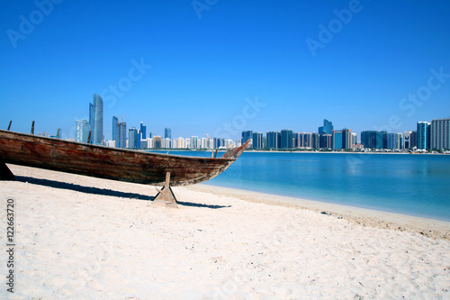 Skyline of Abu Dhabi photo