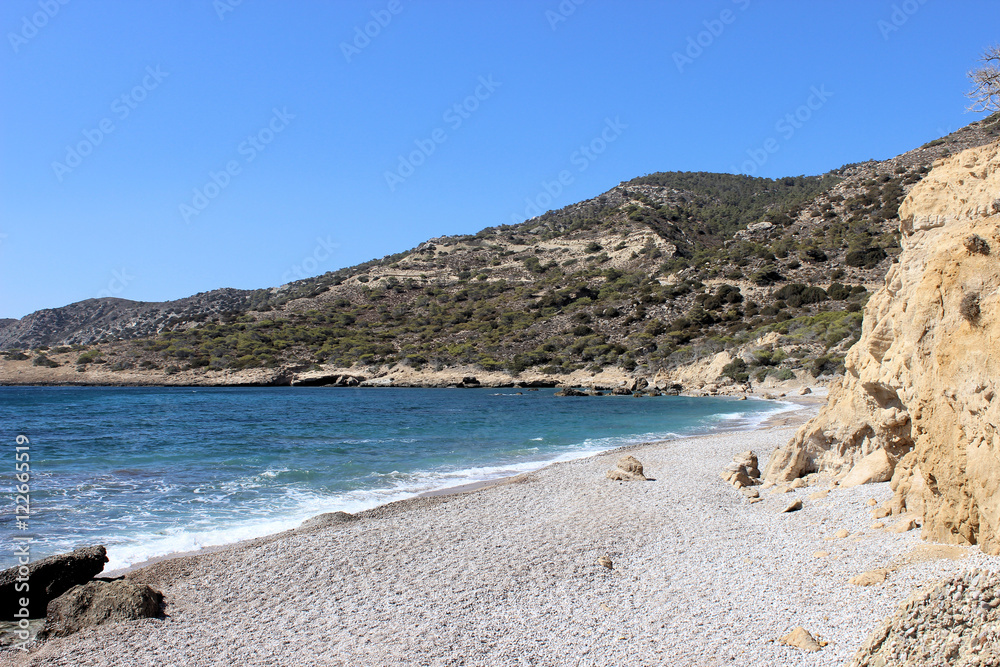 Strand auf Rhodos Strand auf Rhodos