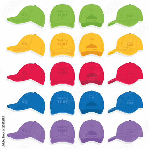 Baseball cap set