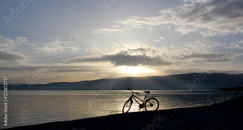 lake Ohrid, Macedonia Republic of , sunset