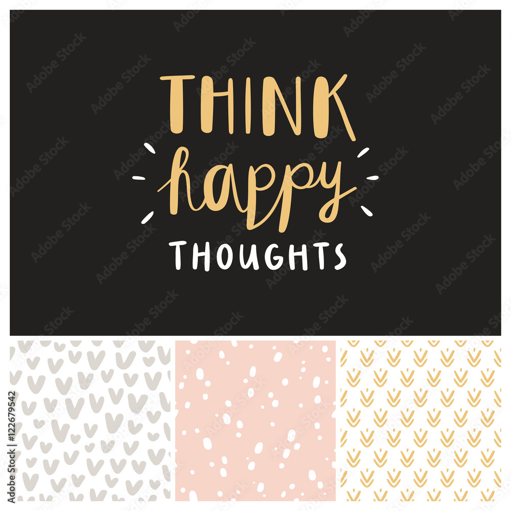 30 Best Think Happy Thoughts Images Stock Photos Vectors Adobe Stock