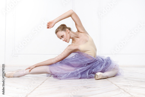 Beautiful Young Woman Ballerina 