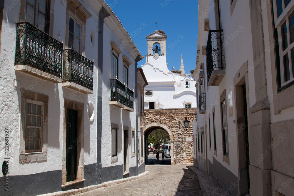 Portugal Altstadt von Faro 