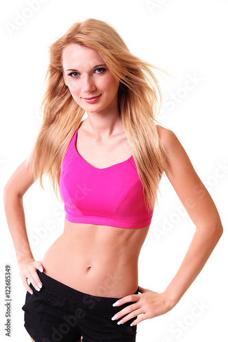 Beautiful sporty girl