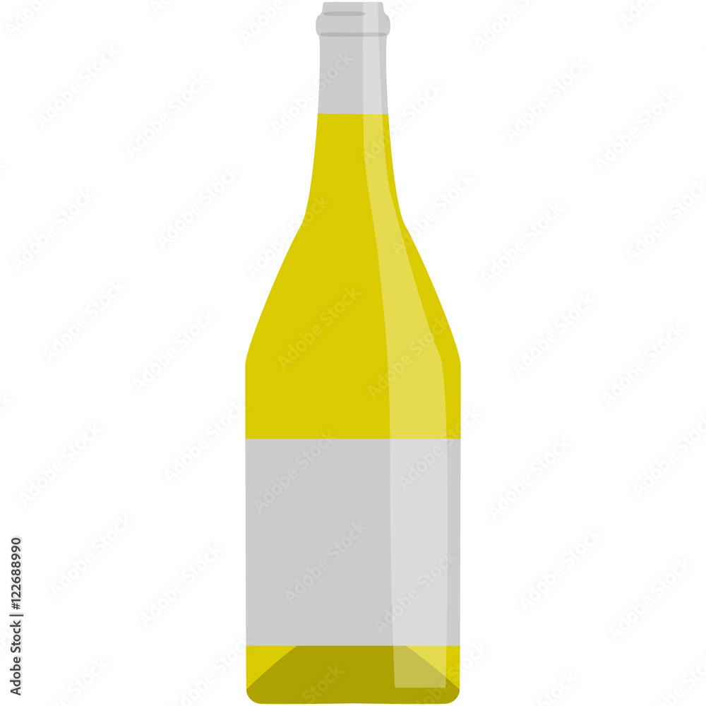 vinebottle yellow vector illustration vinebottle yellow vector illustration