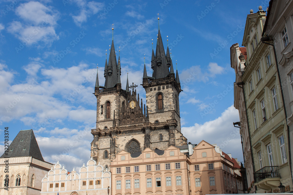 The Tyn Church in Prague