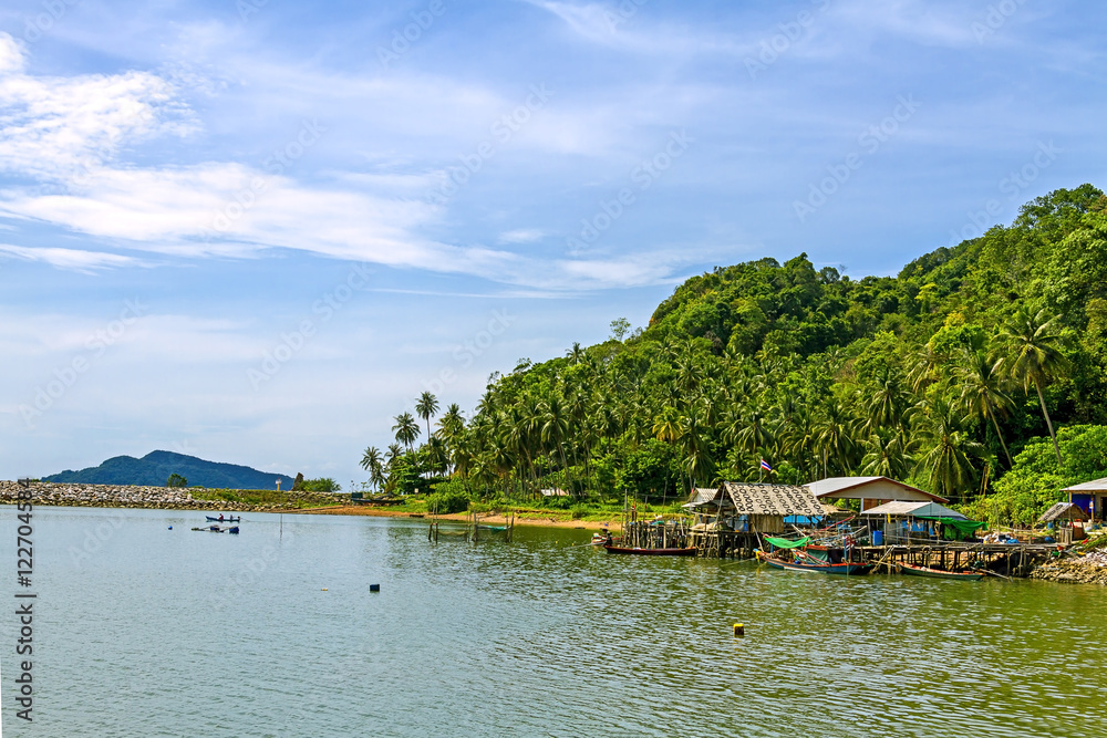 Fototapeta premium Bright sky and natural