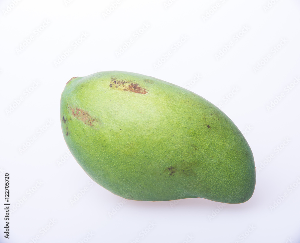 mango or green mango on a background. mango or green mango on a background.