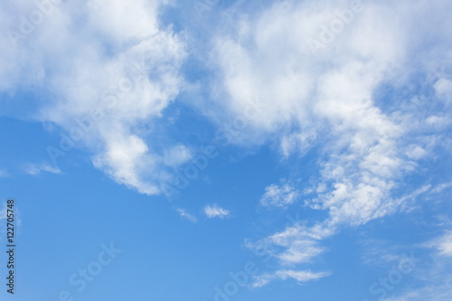 Blue sky and Cloud ,