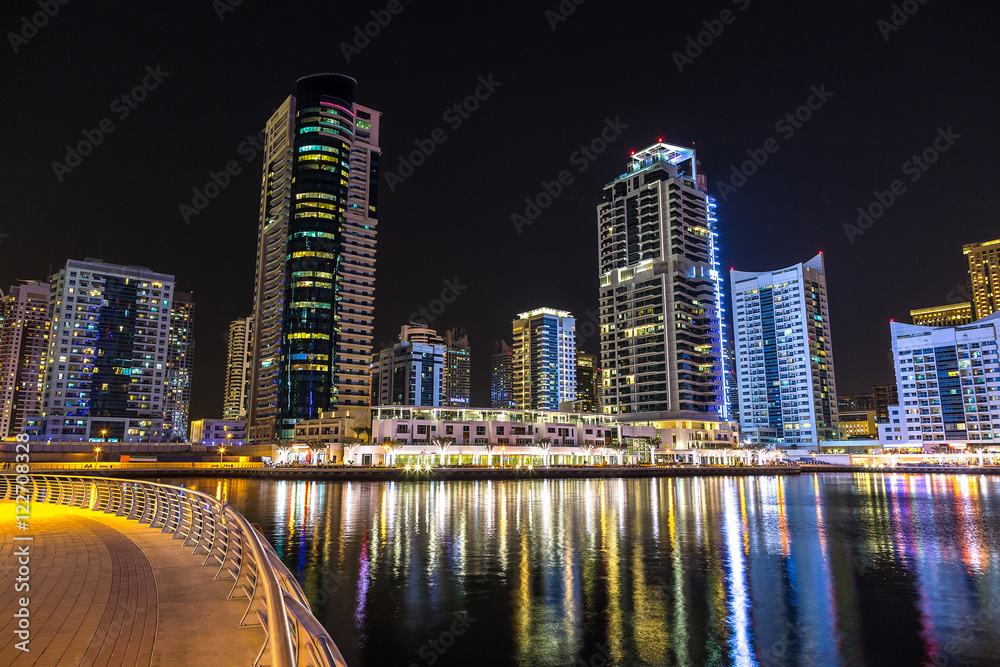 Naklejka premium Dubai marina