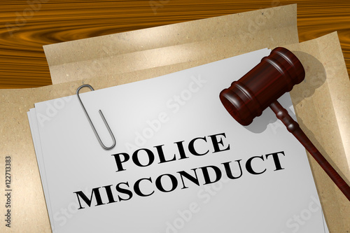 Police Misconduct - legal concept