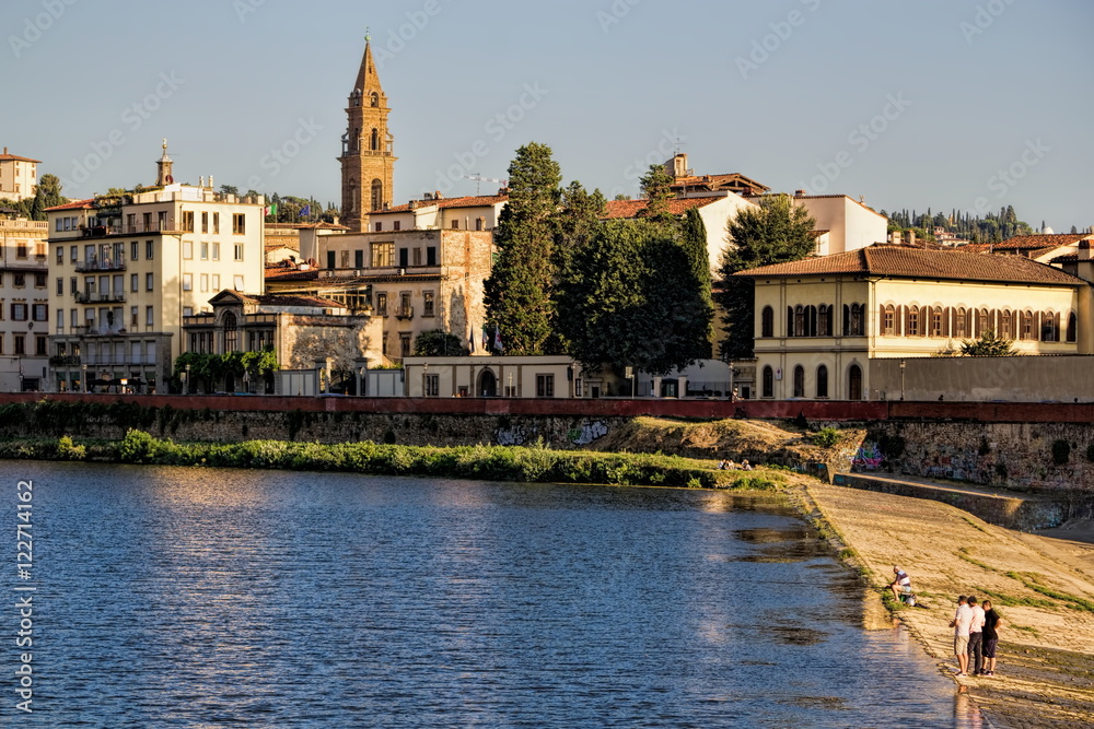 Obraz premium Florenz, Arno