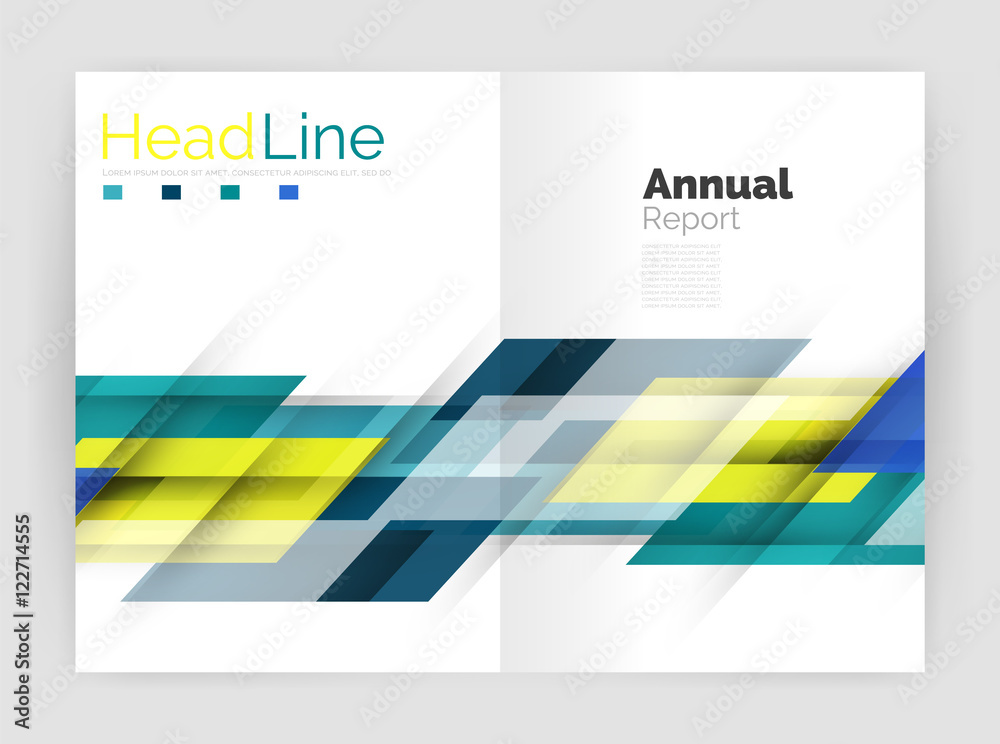 Modern geometric templates. Business flyer brochure or annual report covers Modern geometric templates. Business flyer brochure or annual report covers