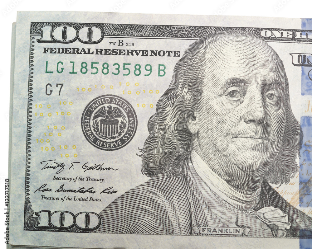 100 dollars Stock Photo | Adobe Stock