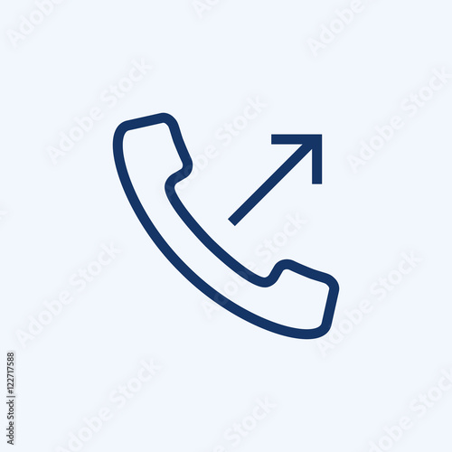 Outgoing call icon