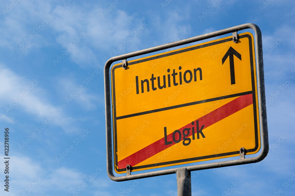 Schild 112 - Intuition