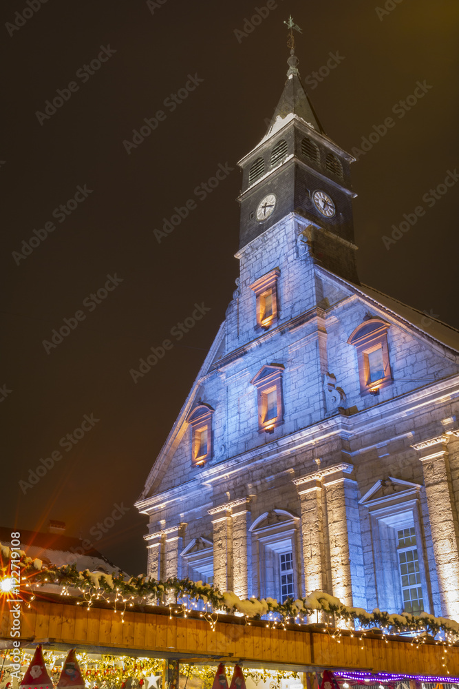 Fototapeta premium Marché de Noël de Montbéliard