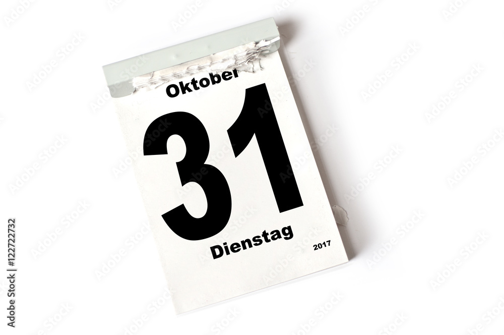 31. Oktober 2017 31. Oktober 2017