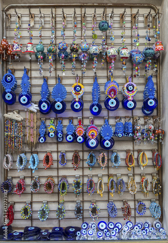 Bracelets at bazar, Istanbul, Turkey..
