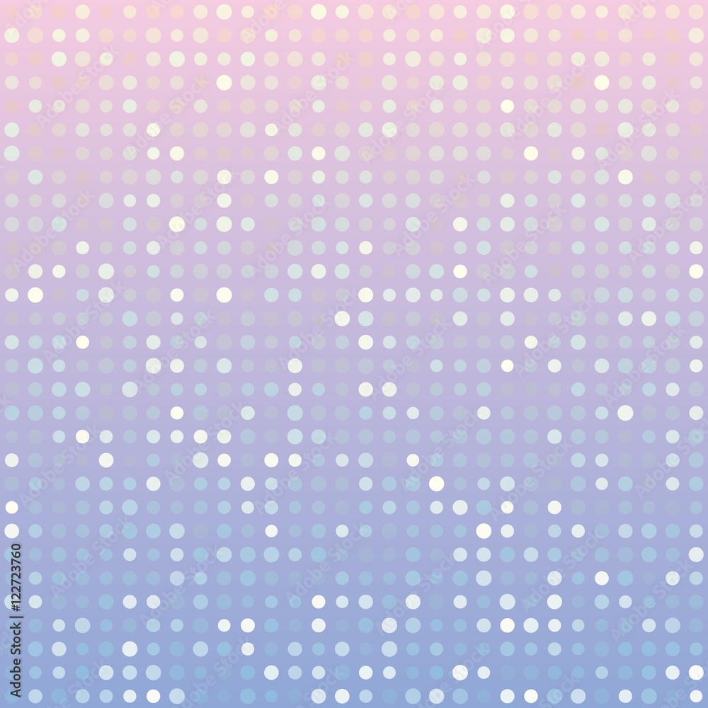 Blue serenity and pink rose quartz gradient background of multiples dots. Blue serenity and pink rose quartz gradient background of multiples dots.