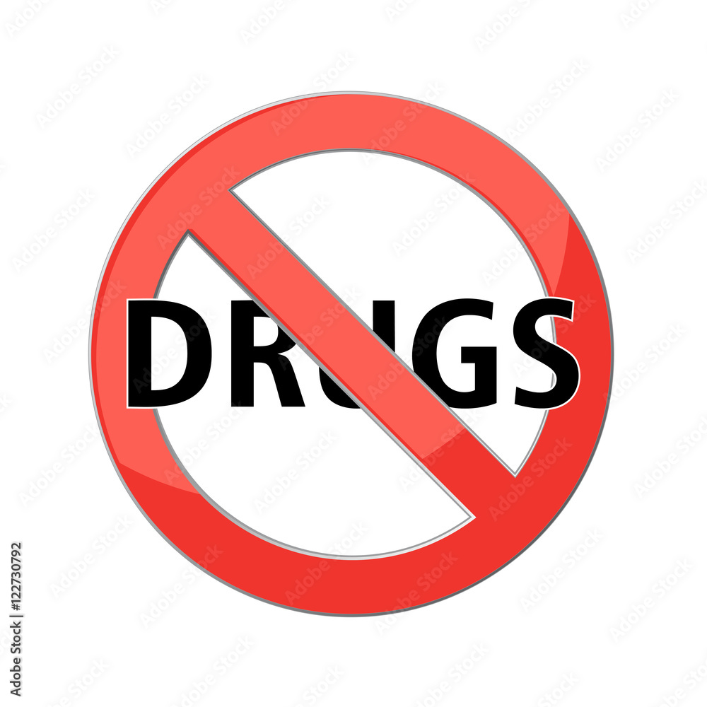 no drugs sign no drugs sign