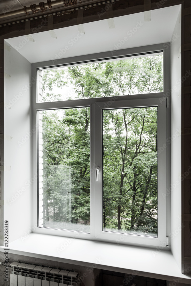 New window just after installation New window just after installation