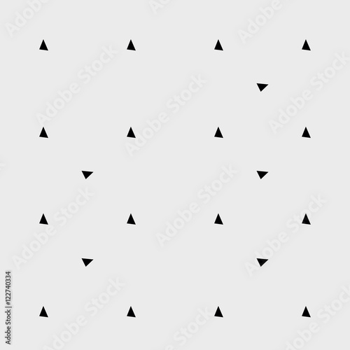 Pattern minimalist background triangle, retro vintage design vector, geometric