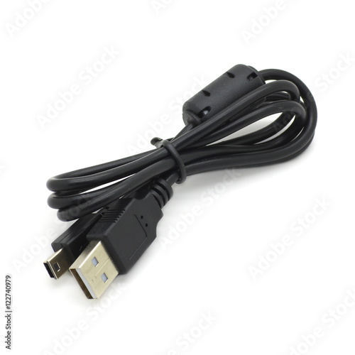 USB / Mini-USB Cable with Ferrite