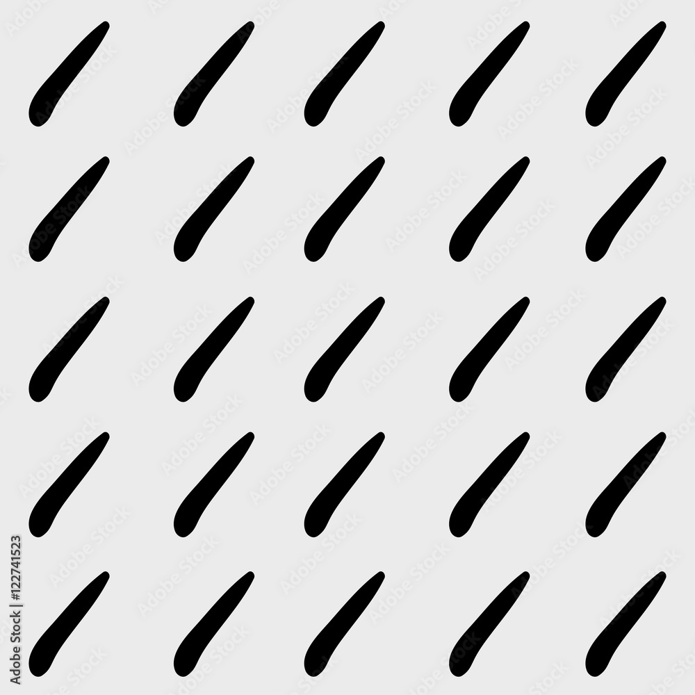 Monochrome minimalist hand drawn pattern dash Monochrome minimalist hand drawn pattern dash