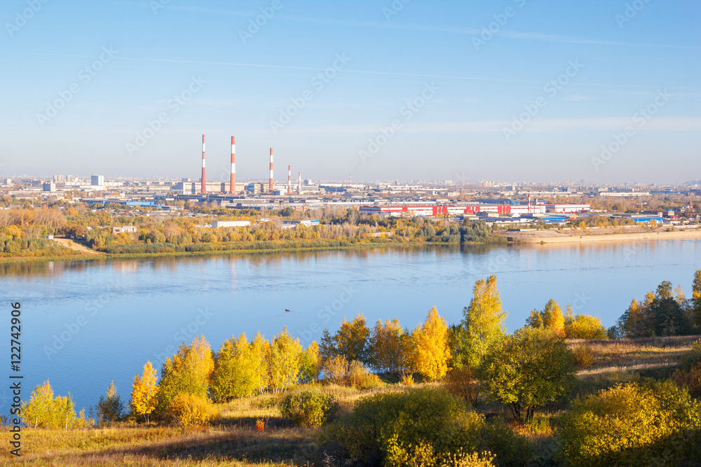 Нижний Новгород. Вид на автомобильный завод
