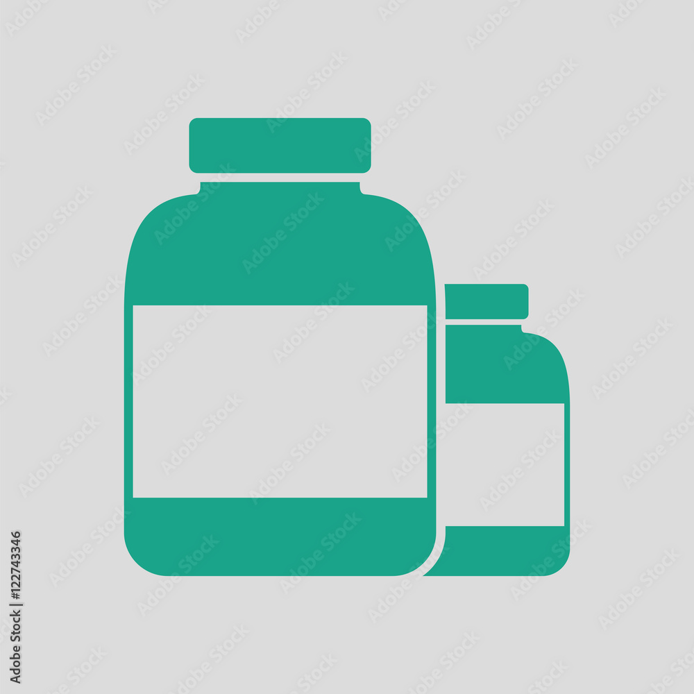 Pills container icon