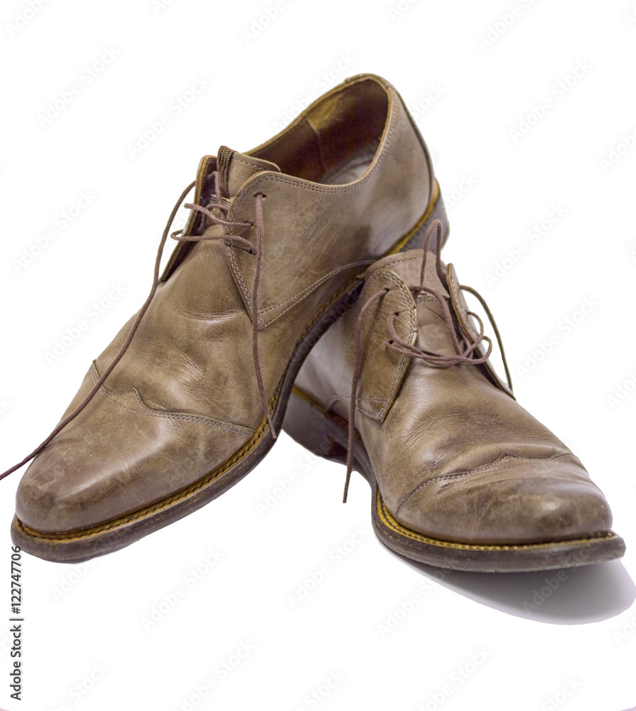 Leather men shoes