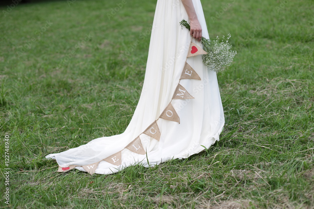 Fototapeta premium wedding welcome